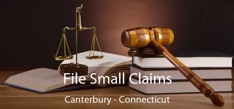 File Small Claims Canterbury - Connecticut