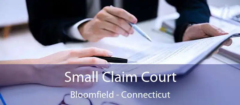 Small Claim Court Bloomfield - Connecticut